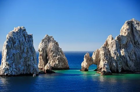 The arch of Cabo San Lucas as seen on a cruise excursion during a Mexico cruise.